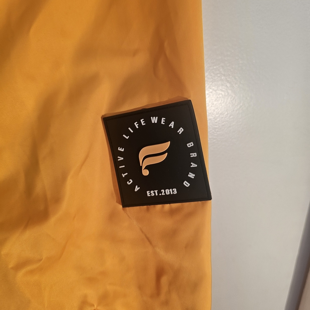 Fabletics Orange Bomber Jacket Lightweight Spring… - image 4